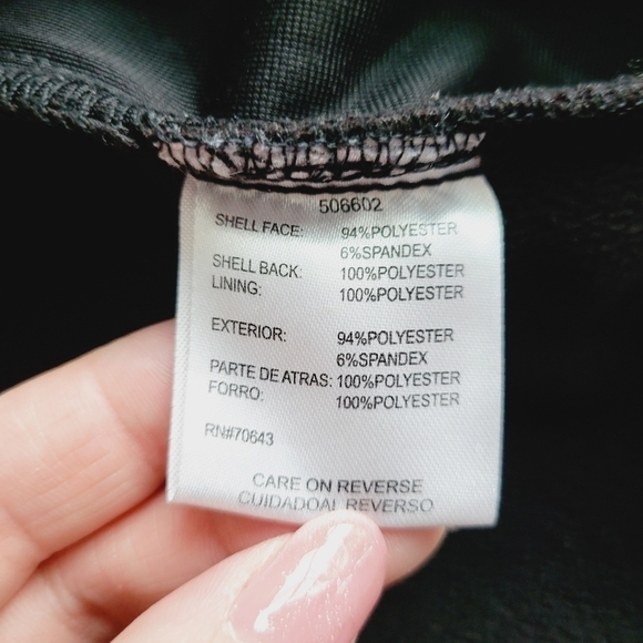 Andrew Marc Black Soft Shell Jacket - Picture 10 of 12